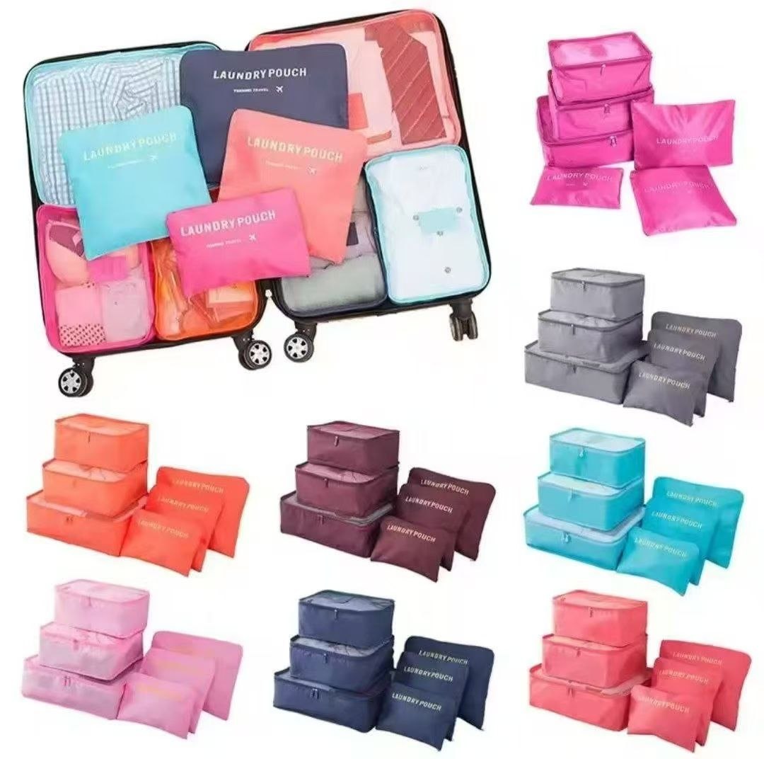 Big laundry storage pouch
