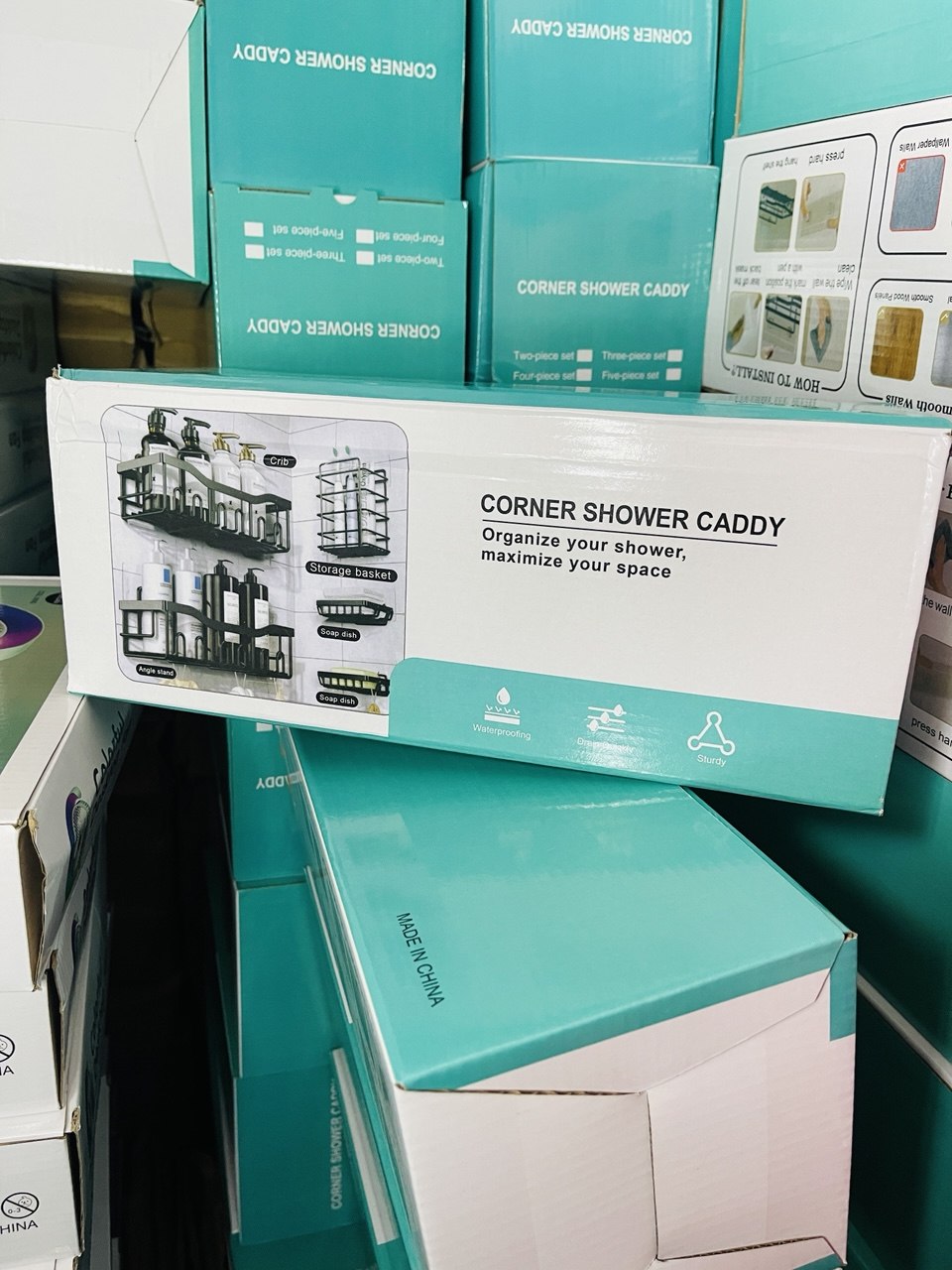 5in1 corner hanging shelf