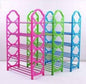 Plastic shoe/bag rack