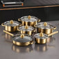 12pcs stainless steel cookware