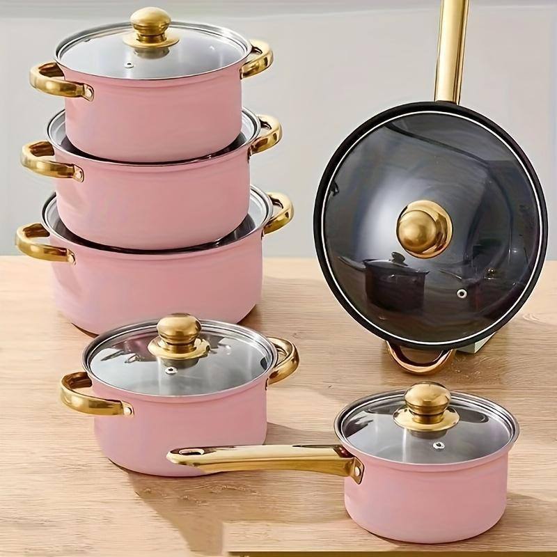 12pcs stainless steel cookware