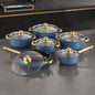 12pcs stainless steel cookware