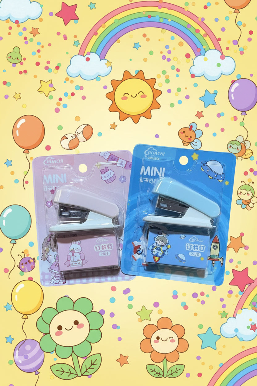 Mini stapler with packet of pins (MOQ:2)