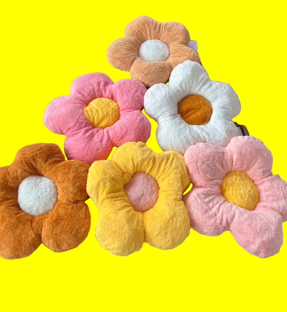 Flower pillow