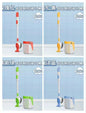 Whale shapes wash/scrub brush